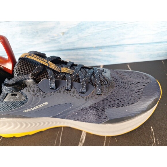 New Balance DynaSoft Nitrel v5 Trail Running Shoes Navy Gray Yellow Men\'s Sz 8.5 main image 16